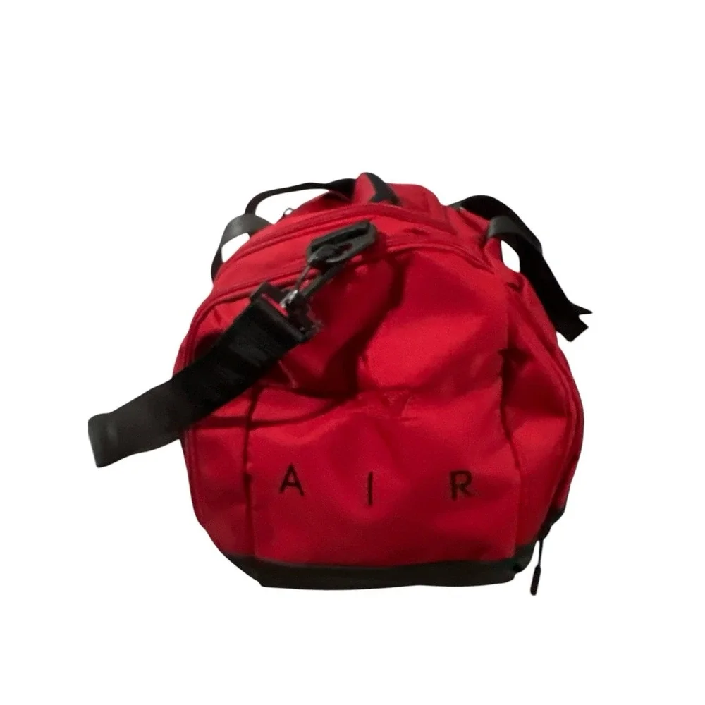 NEW Nike Retro Air Jordan Velocity Sport Small JORDAN Duffle Bag Black Red White
